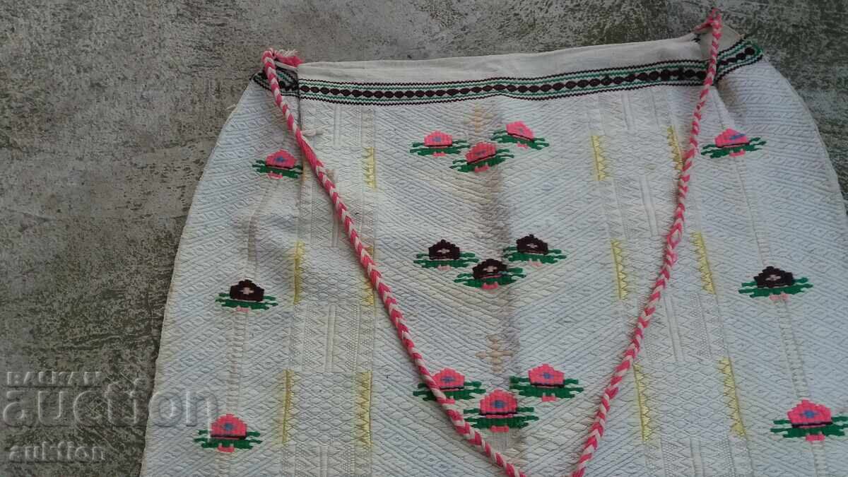 Παράδοση Αναγεννησιακή Σλίβεν υφαντή μάλλινη ποδιά