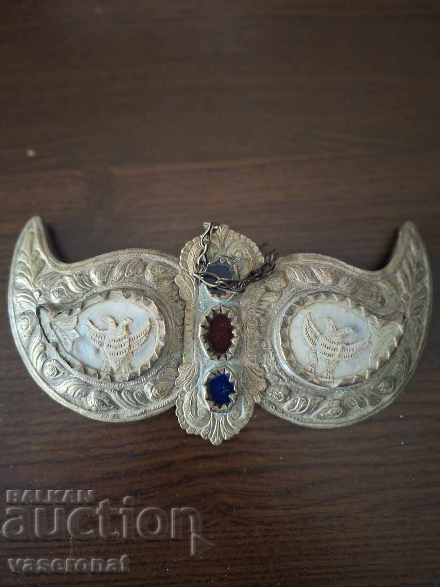 Αναγεννησιακές ασημένιες παφτές με μαργαριτάρι με τιμή € 306.26 | 598.99 BGN