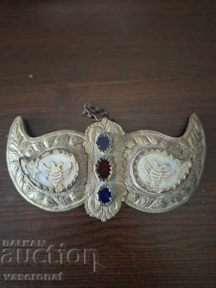 Αναγεννησιακές ασημένιες παφτές με μαργαριτάρι - 7