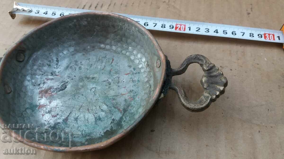 Аукцион КОВАНА ВЪЗРОЖДЕНСКА БАКЪРЕНА КУПА, ПОДНОС - ЧИНИЯ