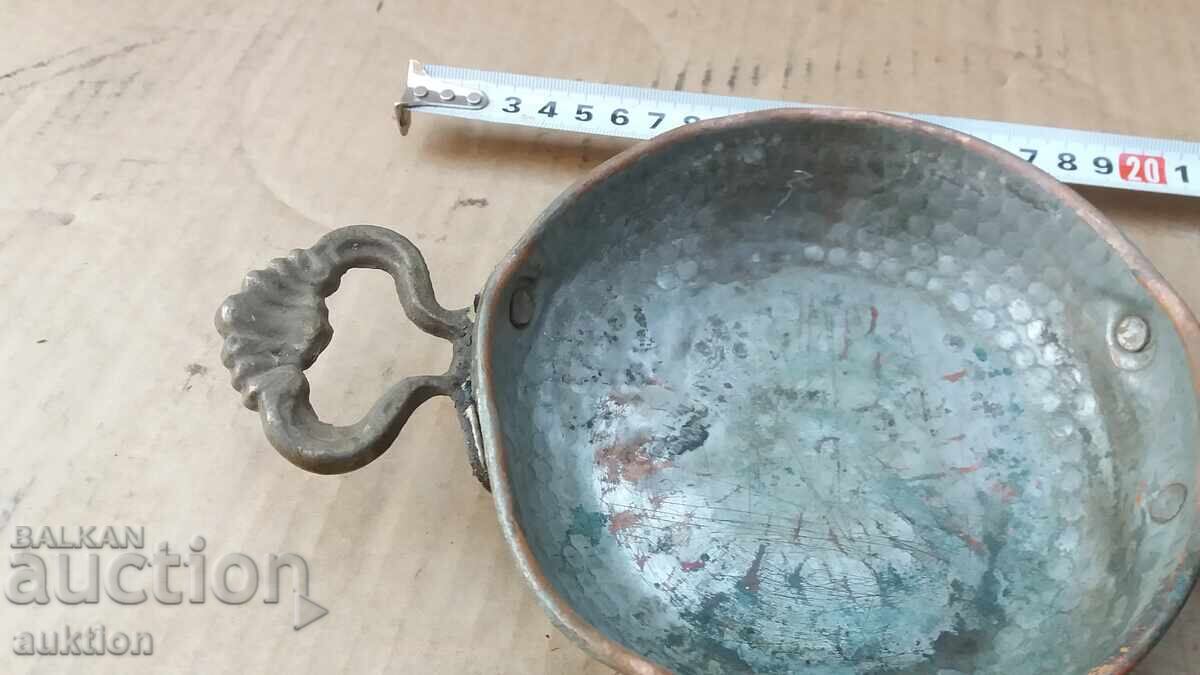 Доставка на КОВАНА ВЪЗРОЖДЕНСКА БАКЪРЕНА КУПА, ПОДНОС - ЧИНИЯ