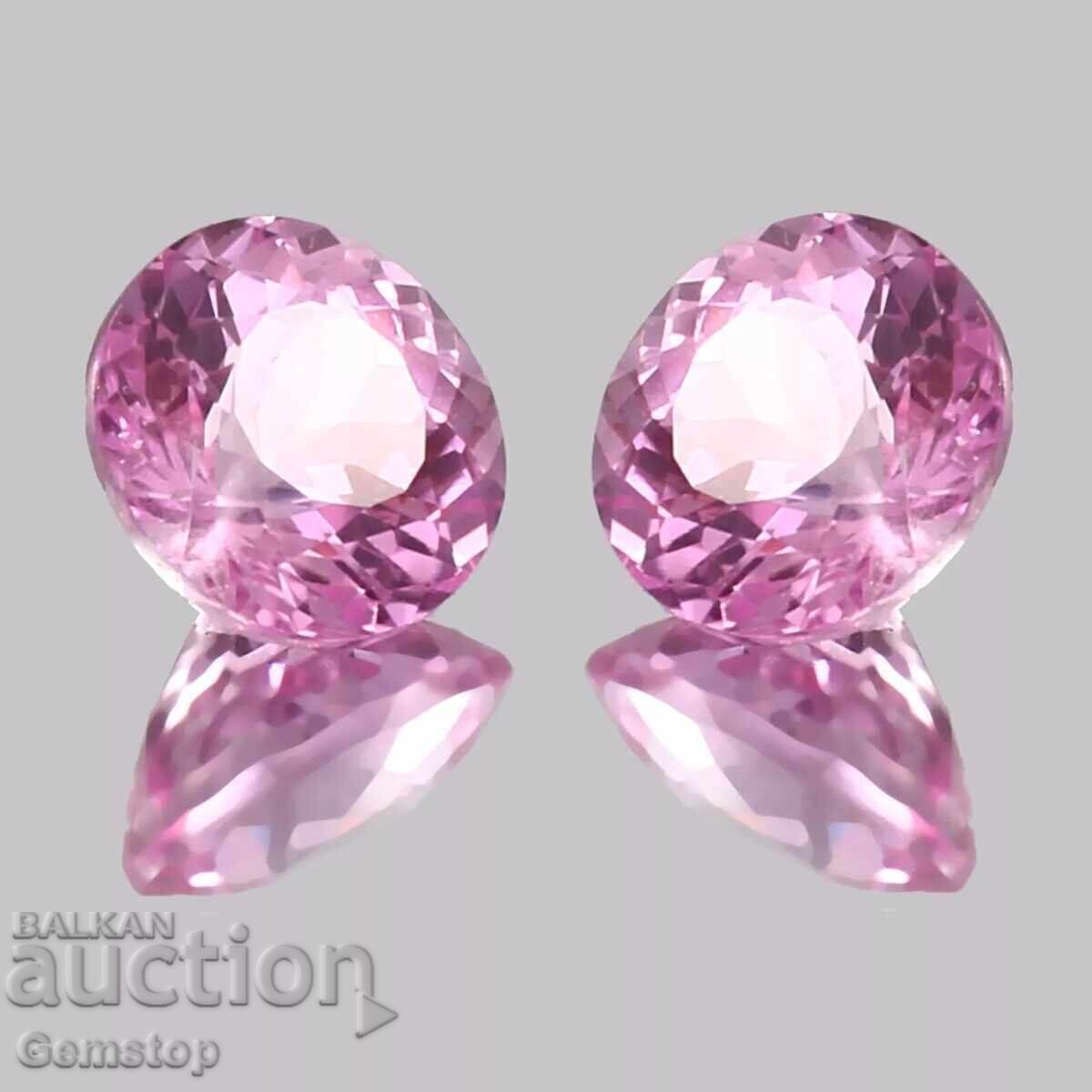 BZC! 0.26 ct pereche de rubine difuze rotunde de la 1$! cu preț € 0.20 | 0.39 BGN