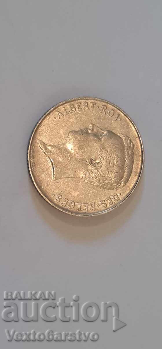 Νόμισμα - 1 φράγκο - Βέλγιο - 1912 - Ασήμι 835 - 5 γρ. - BZC - 6