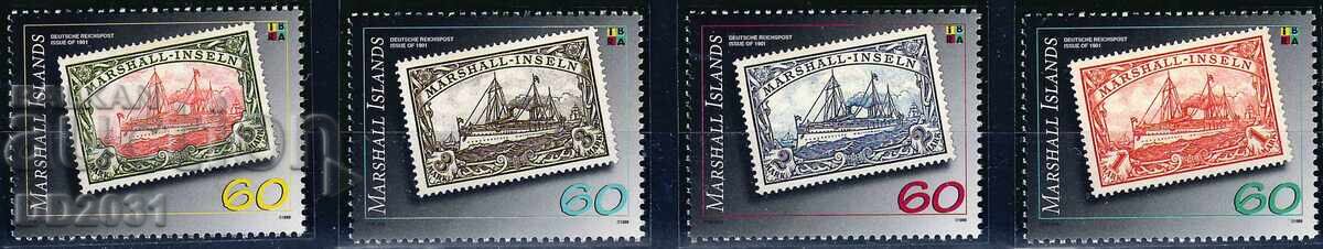 Νησιά Μάρσαλ 1999 - πλοία MNH