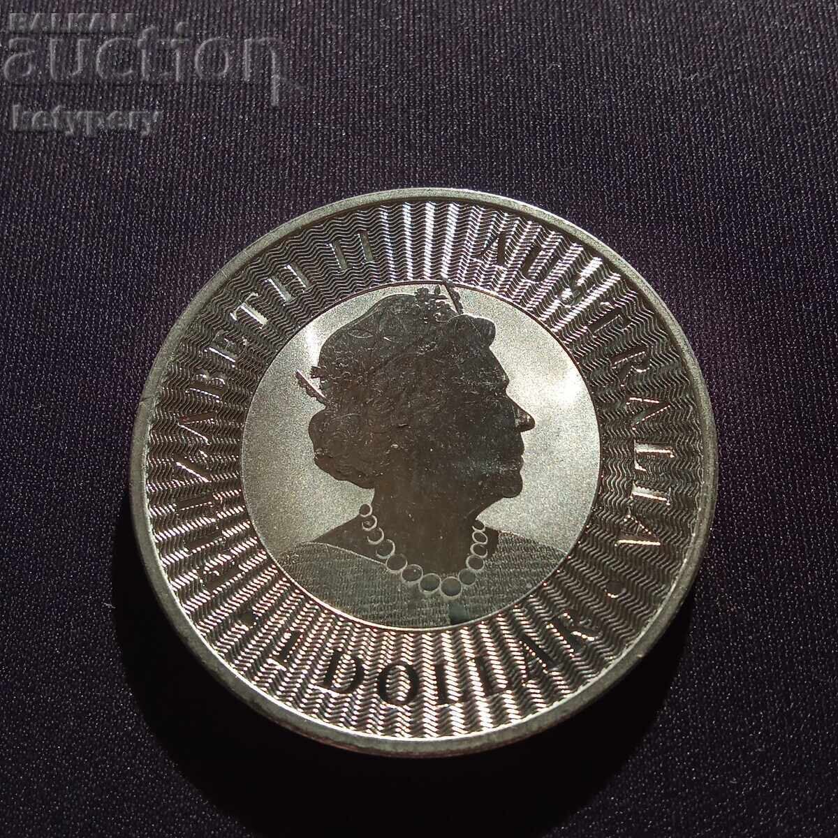 Licitație 1oz argint Cangur 2022 Licitație 1oz argint Cangur 2022