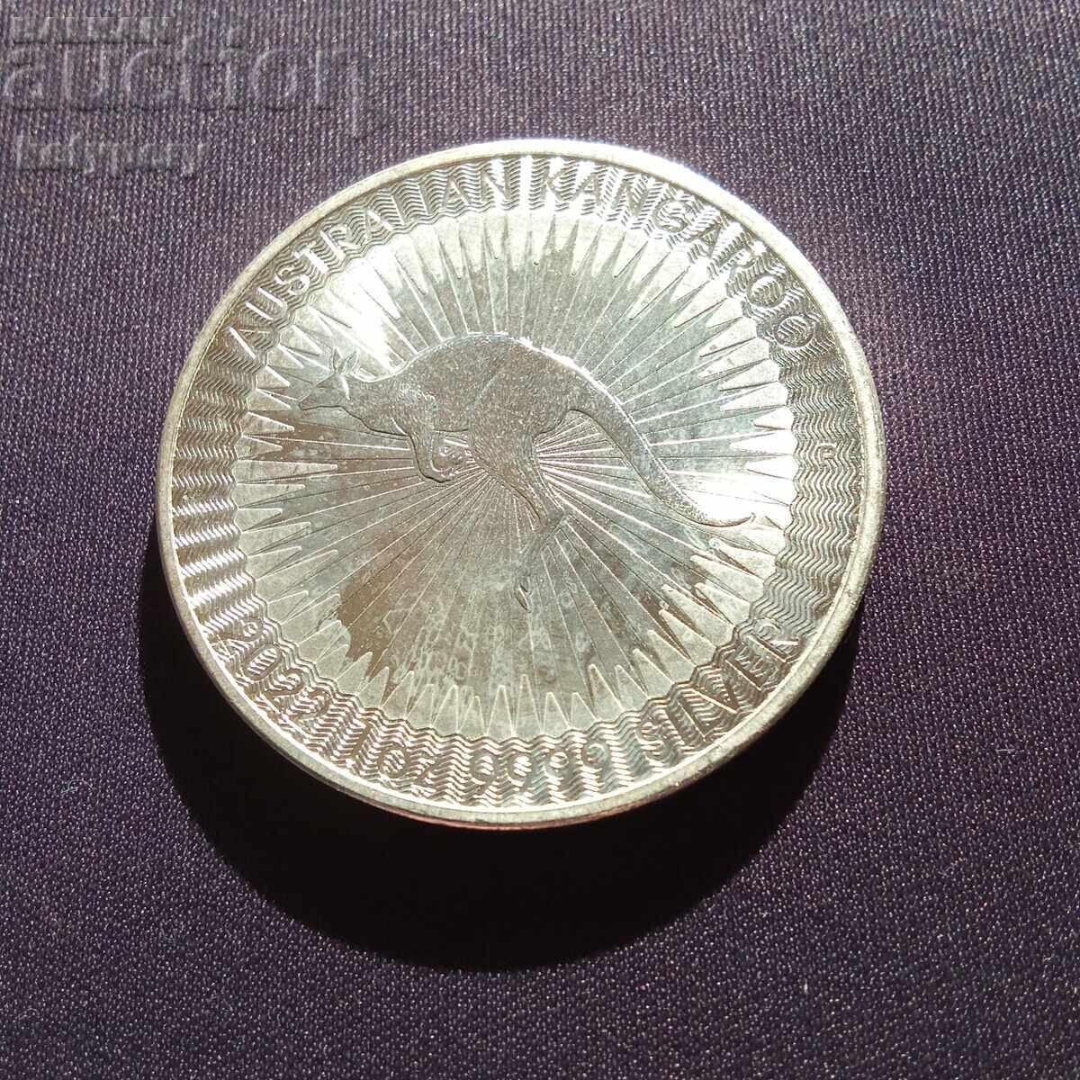 Livrarea 1oz argint Cangur 2022 Livrarea 1oz argint Cangur 2022