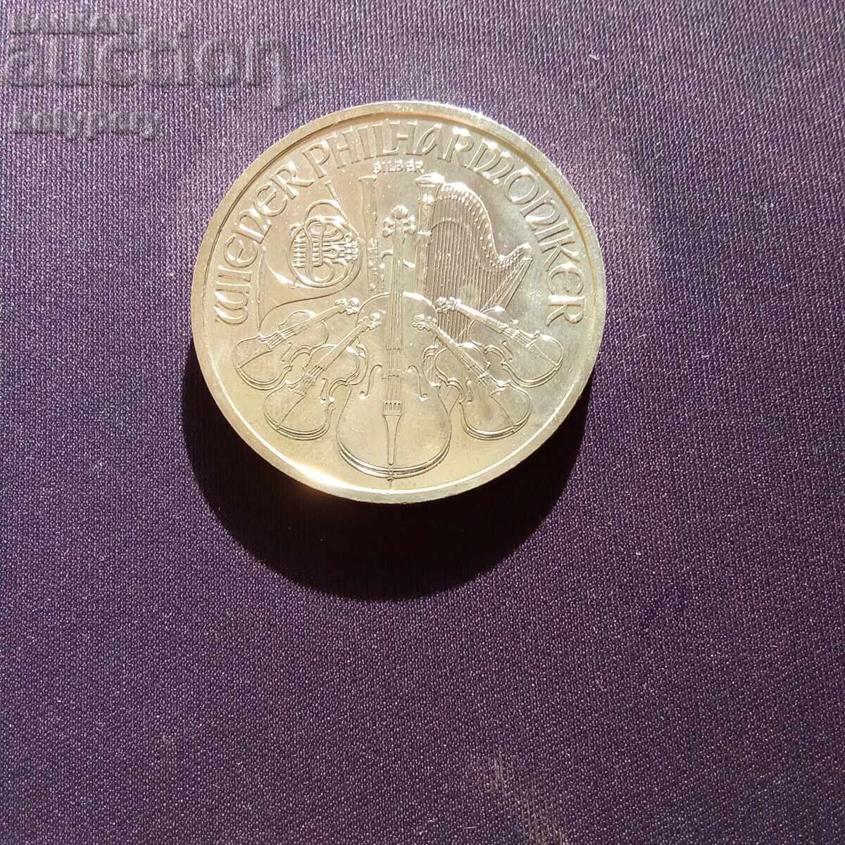 1oz argint Filarmonica de la Viena 2012 cu preț € 89.48 | 175.01 BGN 1oz argint Filarmonica de la Viena 2012 cu preț € 89.48 | 175.01 BGN