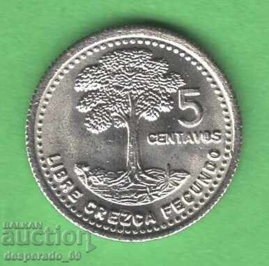 (¯`'•.¸ 5 centavos 1994 GUATEMALA UNC ¸.•'´¯) (¯`'•.¸ 5 centavos 1994 GUATEMALA UNC ¸.•'´¯)