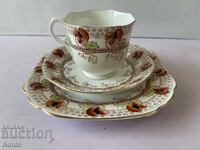 Set de ceai triplu vintage englezesc Melba