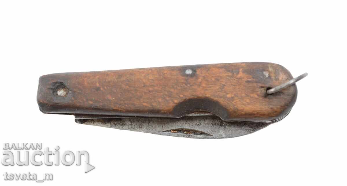 Старинно джобно ножче с 2 инструмента Германия - 5