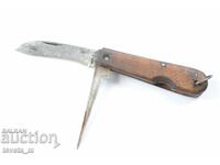 Старинно джобно ножче с 2 инструмента Германия