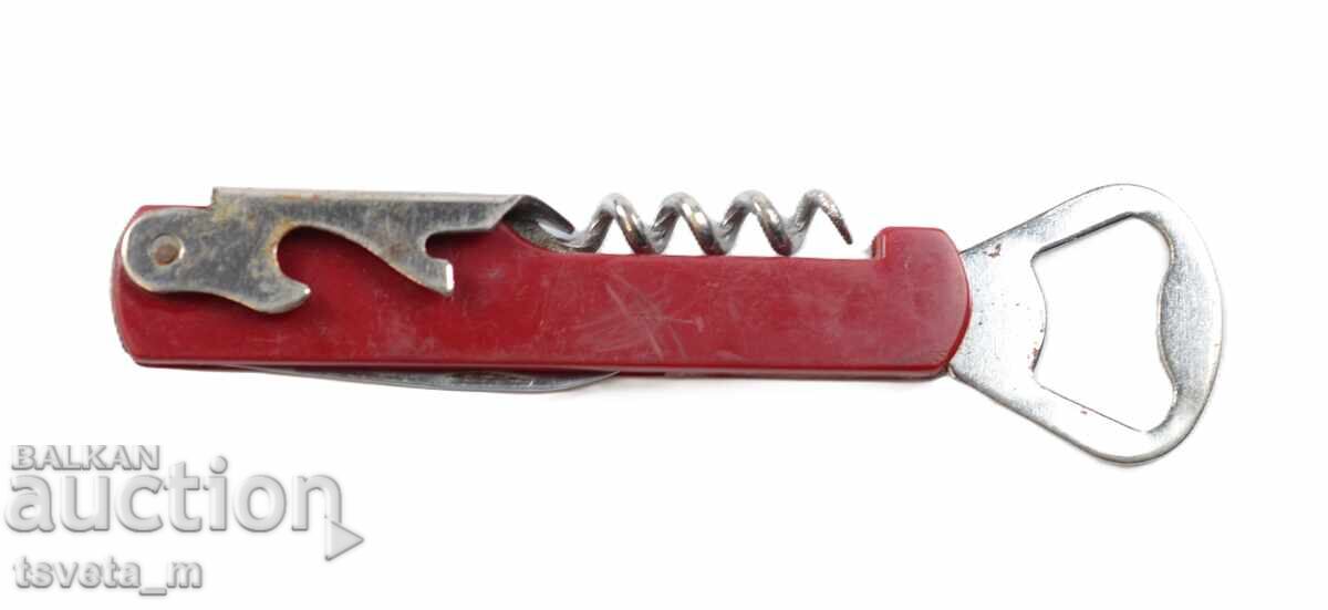 Corkscrew and blade opener with price € 2.56 | 5.01 BGN Corkscrew and blade opener with price € 2.56 | 5.01 BGN