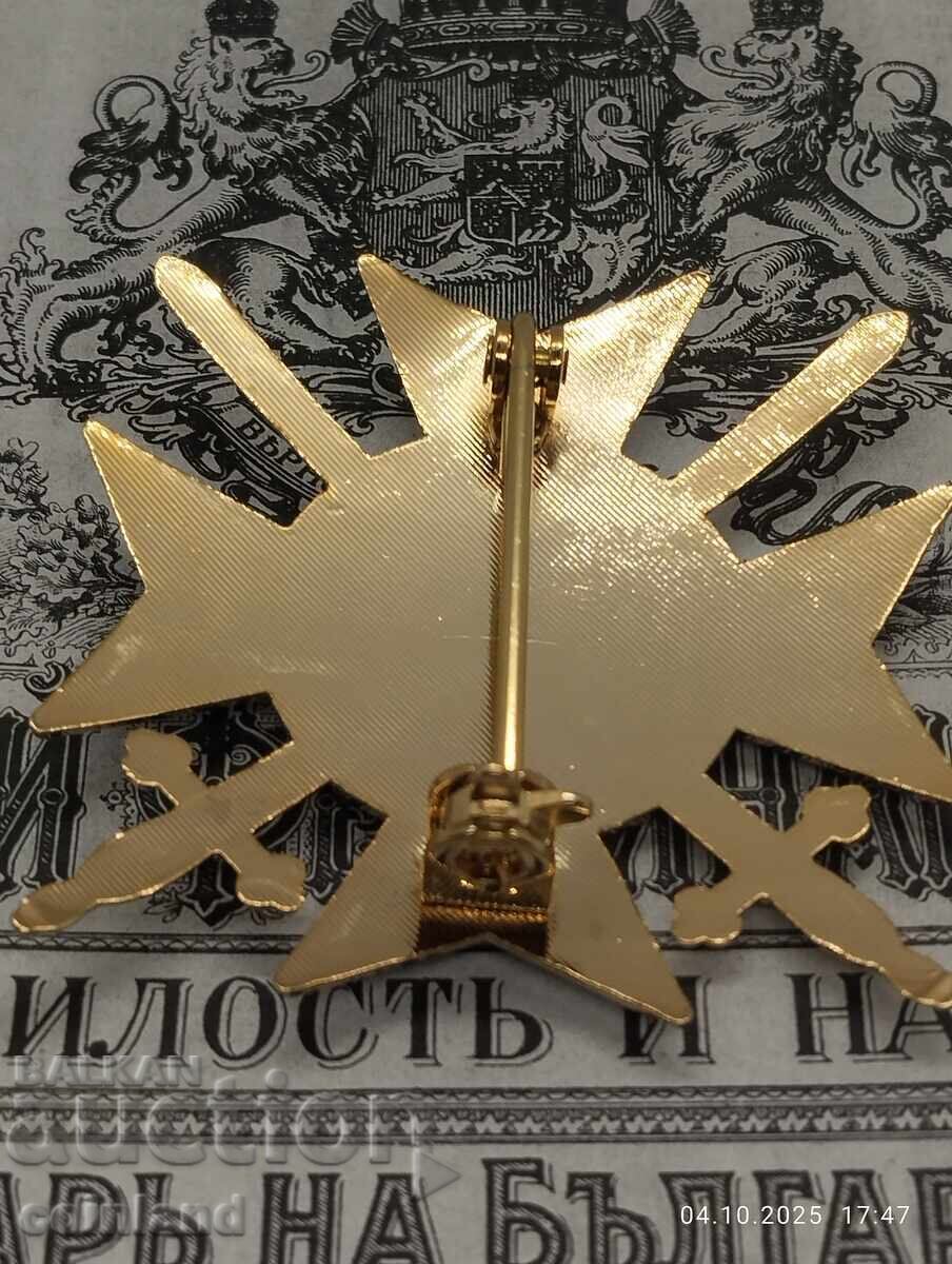 ZVEZDA I GRADUL ORDENULUI PENTRU CURAJ - REPLICĂ REPRODUCERE - 7