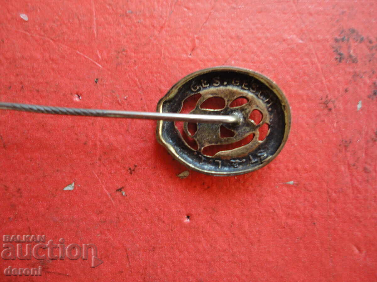 Vintage DSB badge - 5