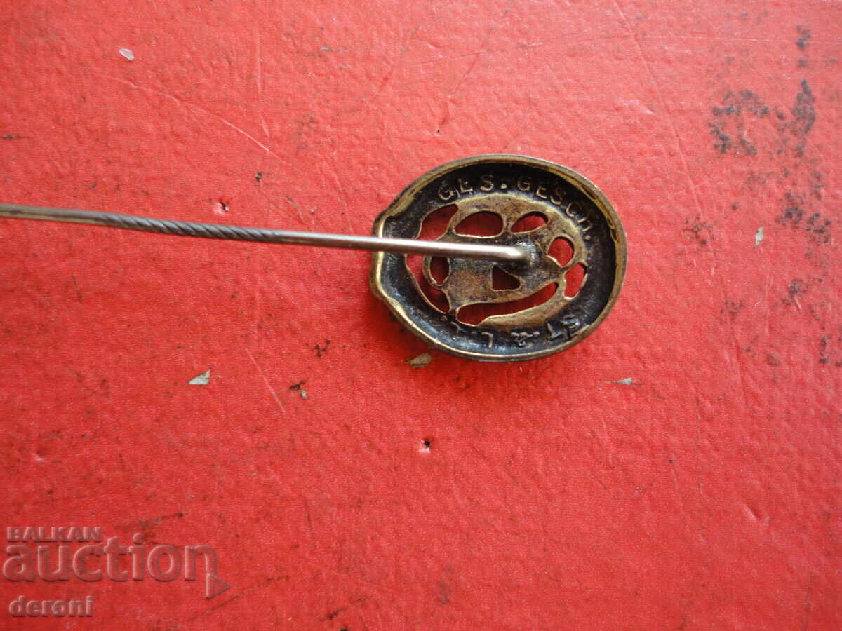 Vintage DSB badge - 6