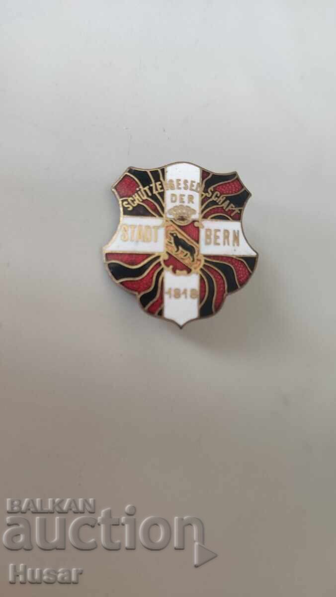 Аукцион Знак на дружеството на стрелците с мускети, Берн, 1818 г.