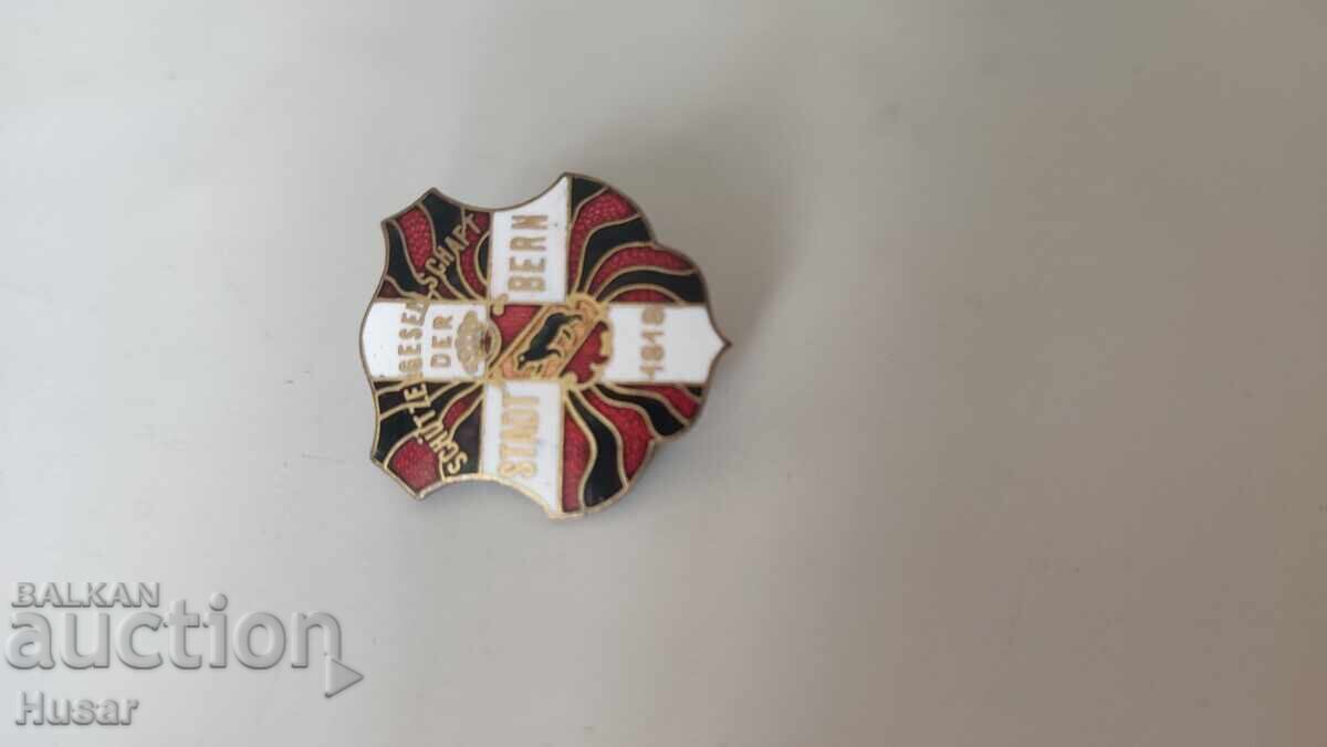 Знак на дружеството на стрелците с мускети, Берн, 1818 г. - 7