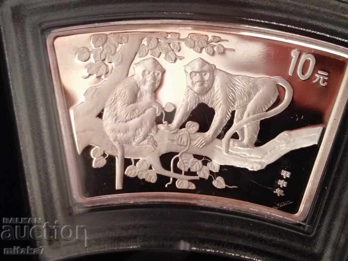 Доставка на Комплект сребърни лунари 2000-2011 година, 1оz, Китай Доставка на Комплект сребърни лунари 2000-2011 година, 1оz, Китай