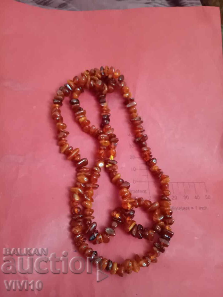 Antique amber necklace