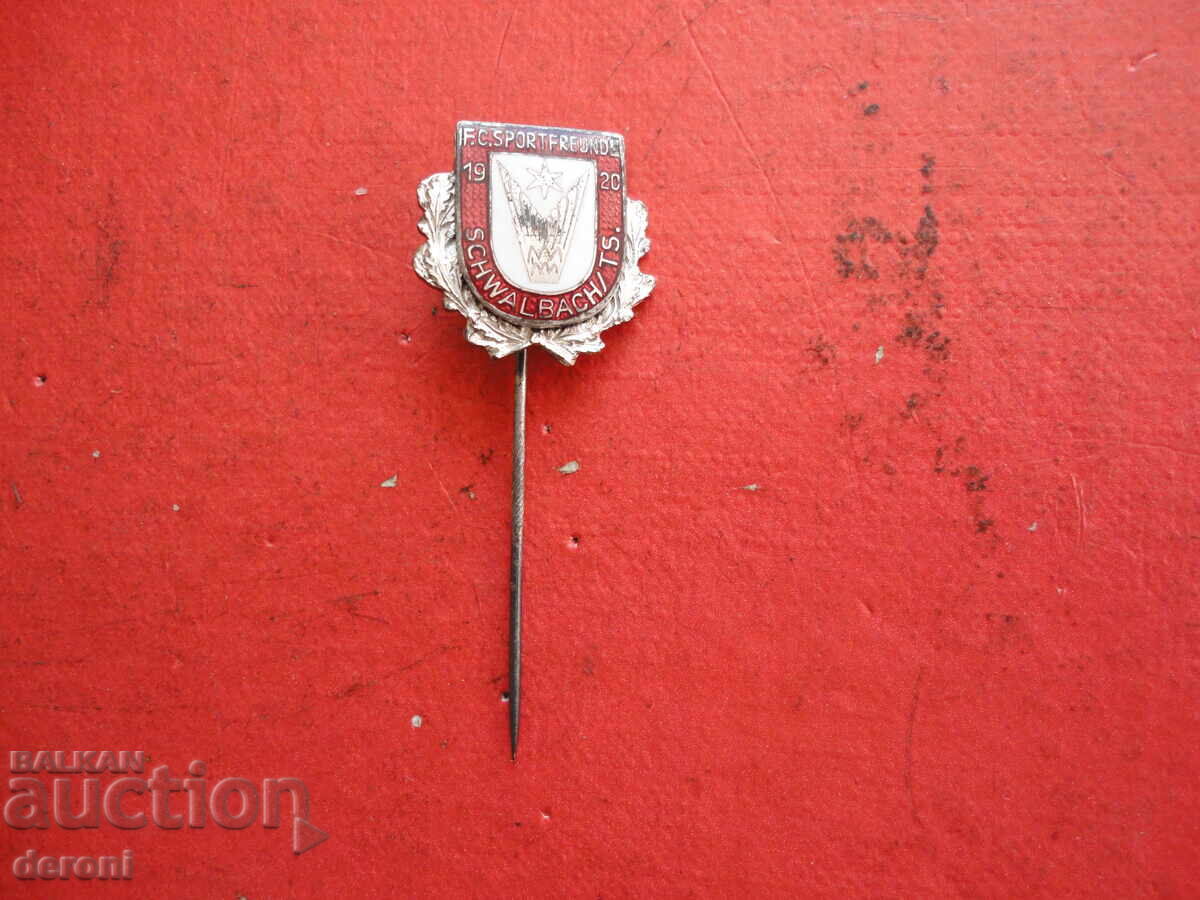 Emblemă de fotbal semn bronz email 1 cu preț € 5.11 | 9.99 BGN Emblemă de fotbal semn bronz email 1 cu preț € 5.11 | 9.99 BGN