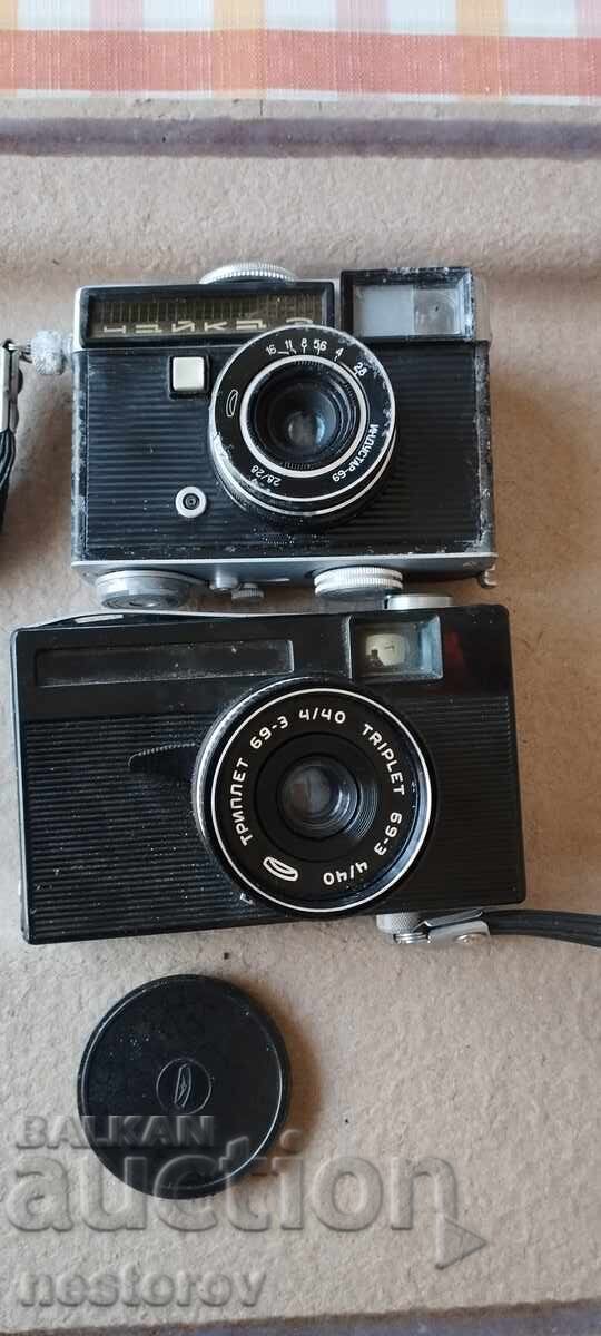 TWO FILM CAMERAS USSR