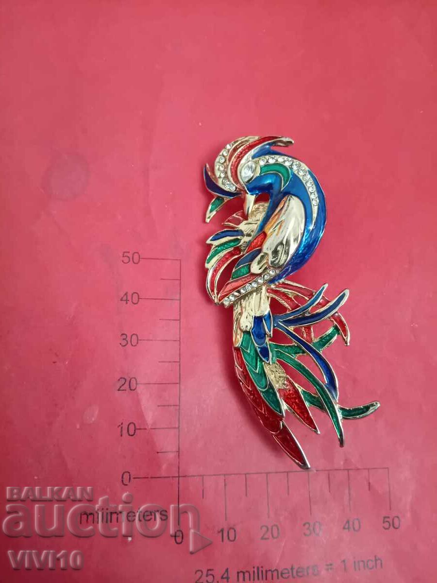 Antique Enamel Brooch Antique Enamel Brooch