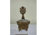 Уникално Красиво Старо Шише За Парфюм