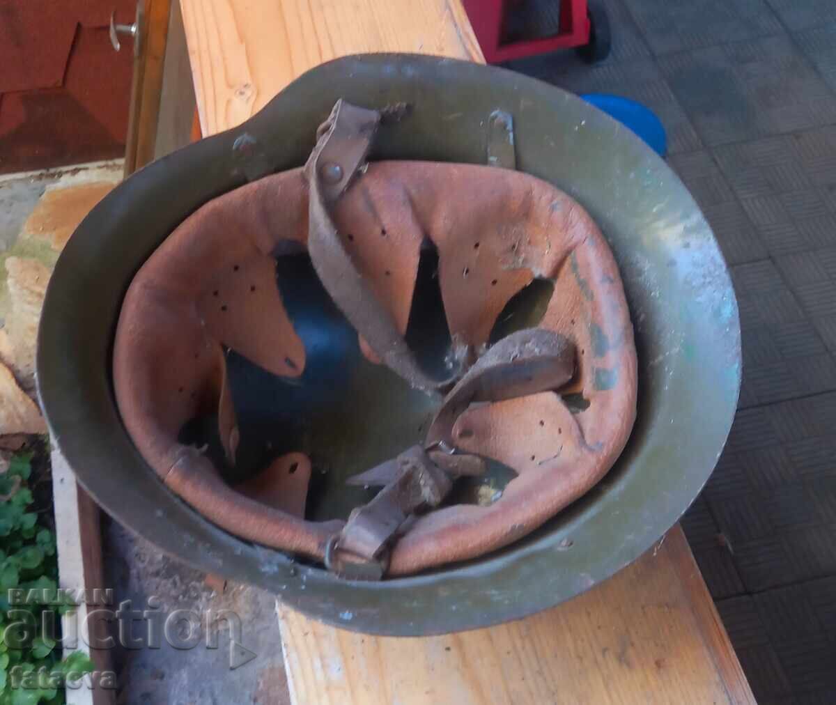 Delivery of Old military helmet, German type Delivery of Old military helmet, German type