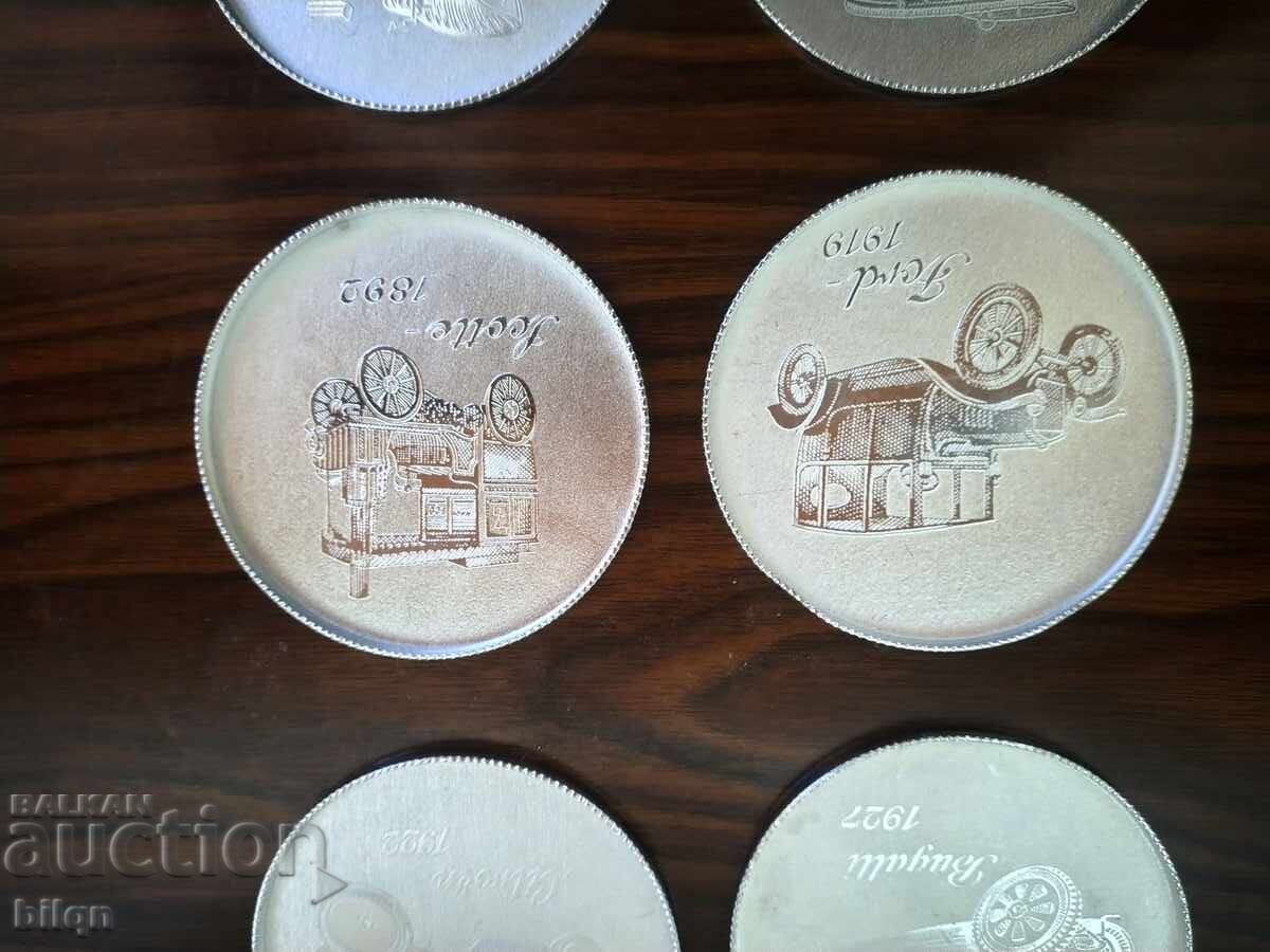 Licitație Suporturi de pahare grozave cu mașini vechi Licitație Suporturi de pahare grozave cu mașini vechi