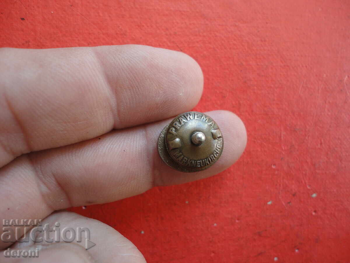 Доставка на Старинна значка знак на винт бронз емайл 3