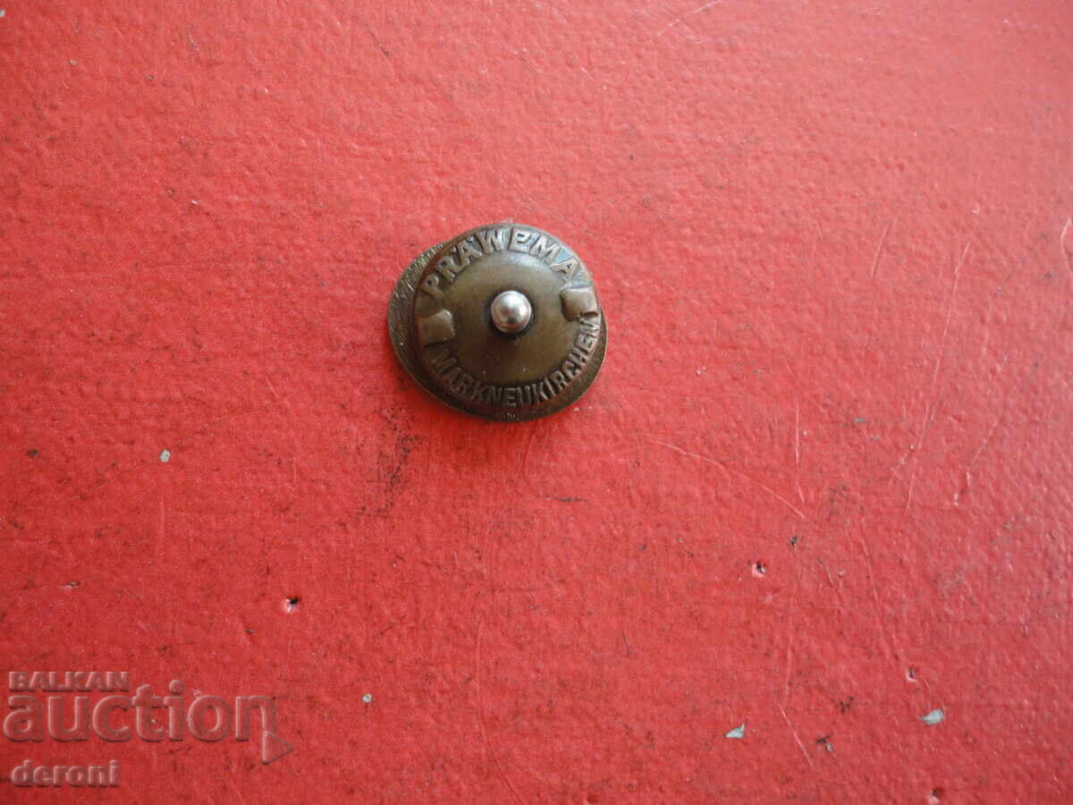 Старинна значка знак на винт бронз емайл 3 - 6