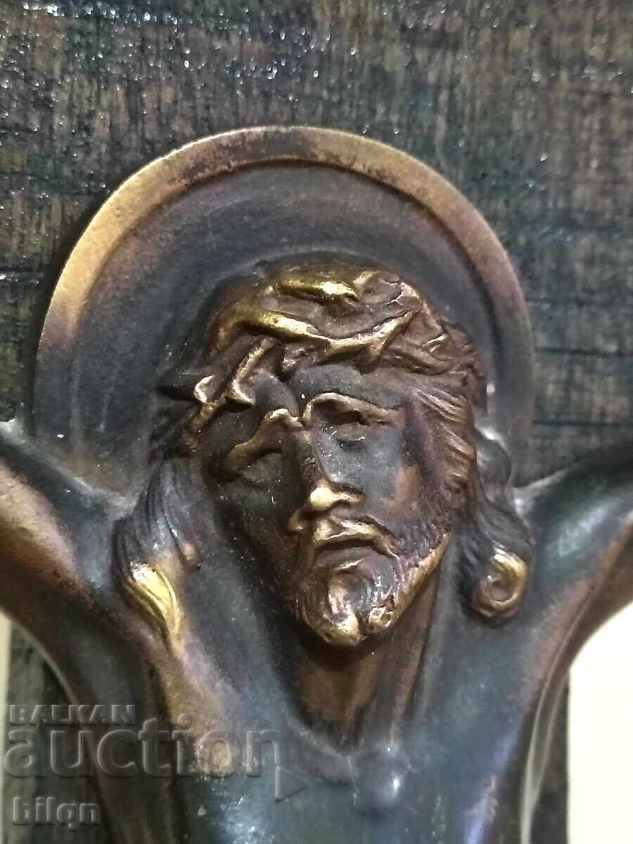 Licitație Cruce de Crucifix Unică Veche Licitație Cruce de Crucifix Unică Veche