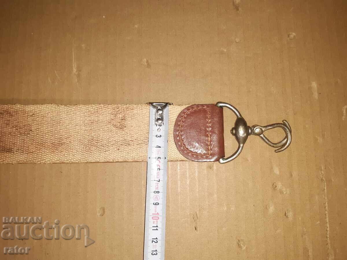 Παλιό δερμάτινο λουρί ξυρίσματος, λουρί ακονίσματος ξυραφιών - 6