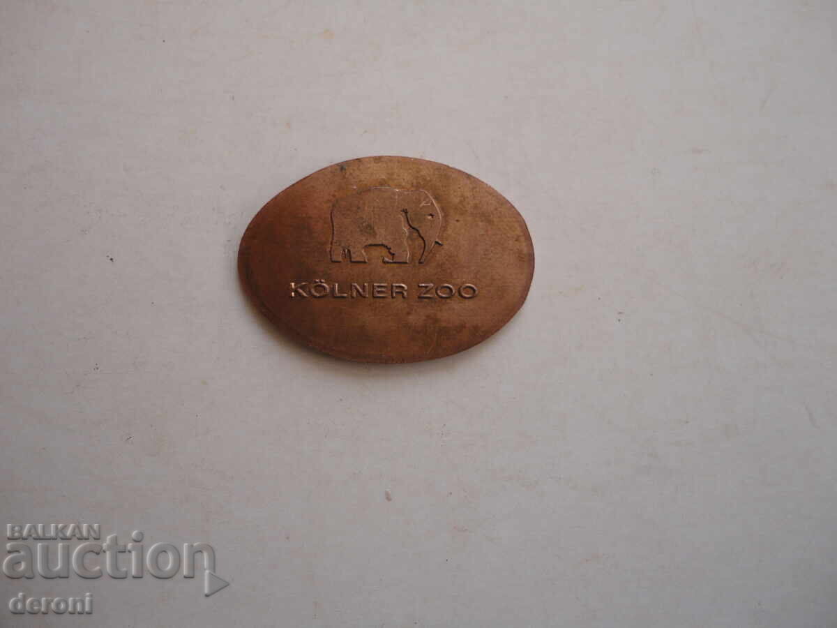 Ελλειψοειδές νόμισμα σήμα - 6