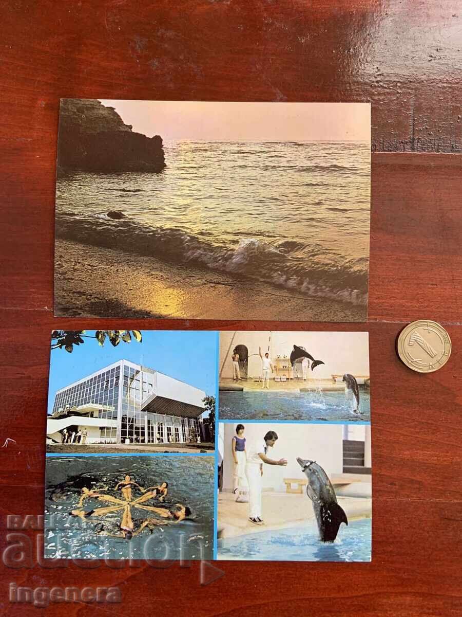 Postcard - Bulgaria - Varna - 2 pcs Postcard - Bulgaria - Varna - 2 pcs