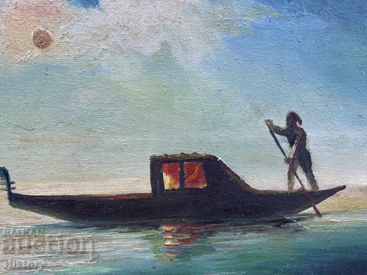 Licitație Pictură în ulei pe pânză Licitație Pictură în ulei pe pânză