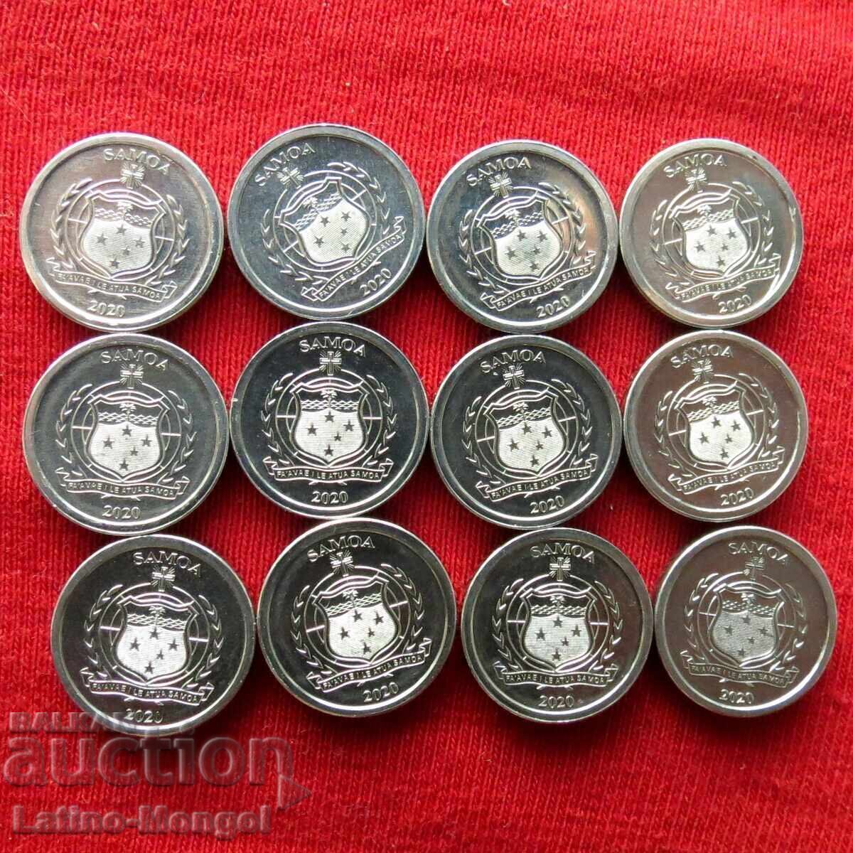 Самоа 12 x 1 сене 2020 птици с цена € 7.70 | 15.06 лв.