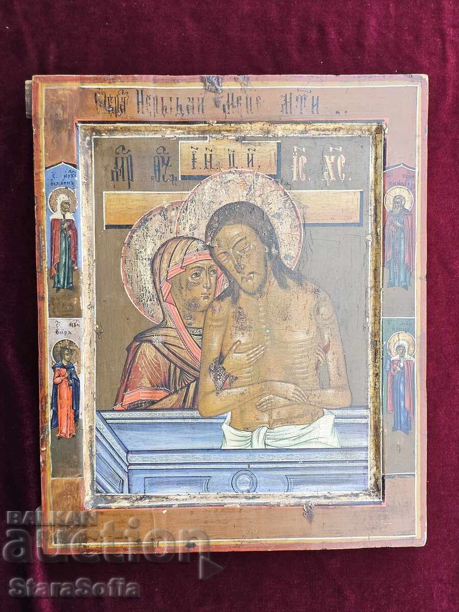 Icoană rusă originală, secolul XIX