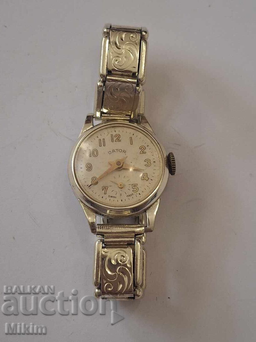 Licitație Ceas de damă Dator placat cu aur Licitație Ceas de damă Dator placat cu aur