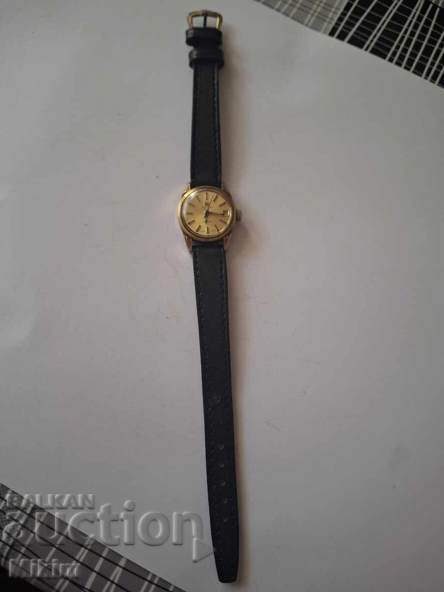 Licitație Ceas de damă Tissot placat cu aur Licitație Ceas de damă Tissot placat cu aur