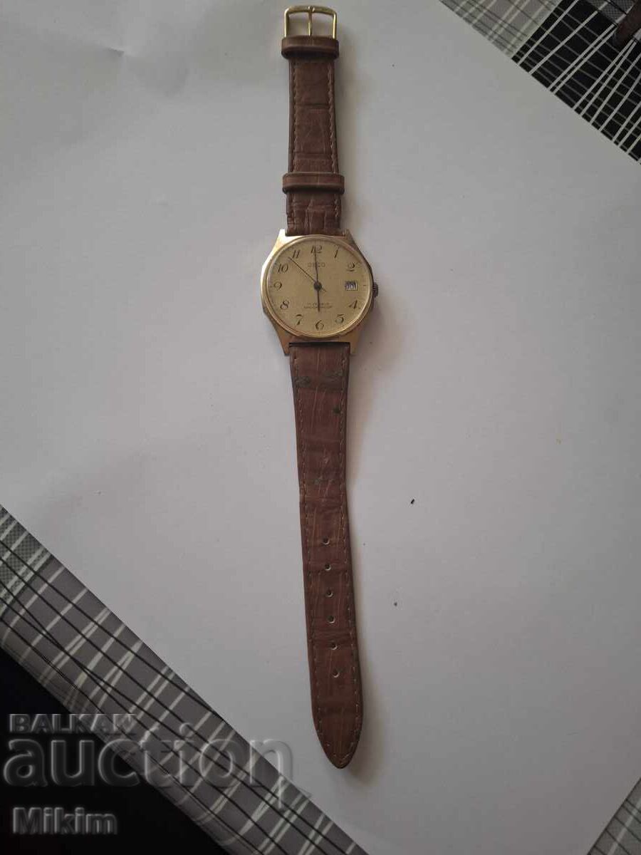 Επιχρυσωμένο ανδρικό ρολόι Osco - 5 Επιχρυσωμένο ανδρικό ρολόι Osco - 5