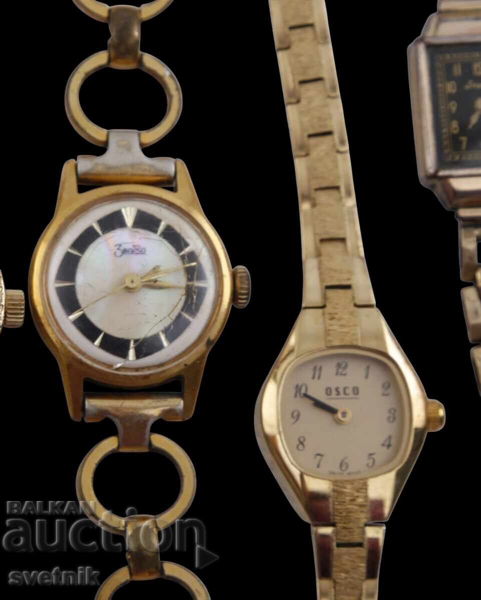 Lot 11 Ceasuri Vechi Germane și Elvețiene Placate cu Aur - 6