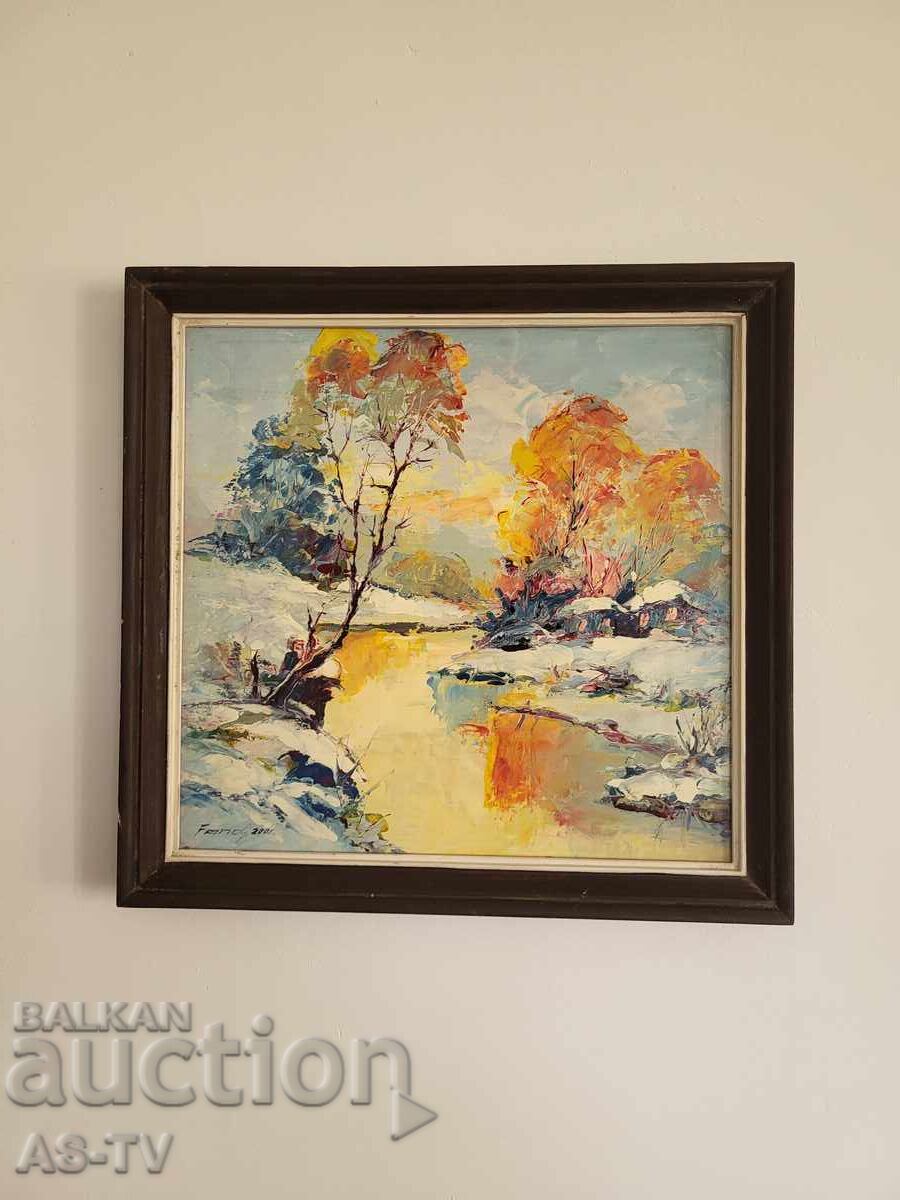 Tablou vechi de maestru Peisaj cu preț € 30.96 | 60.55 BGN