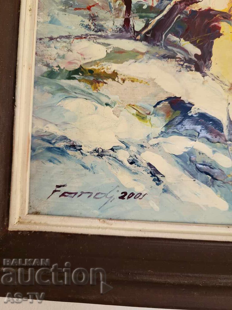 Licitație Tablou vechi de maestru Peisaj