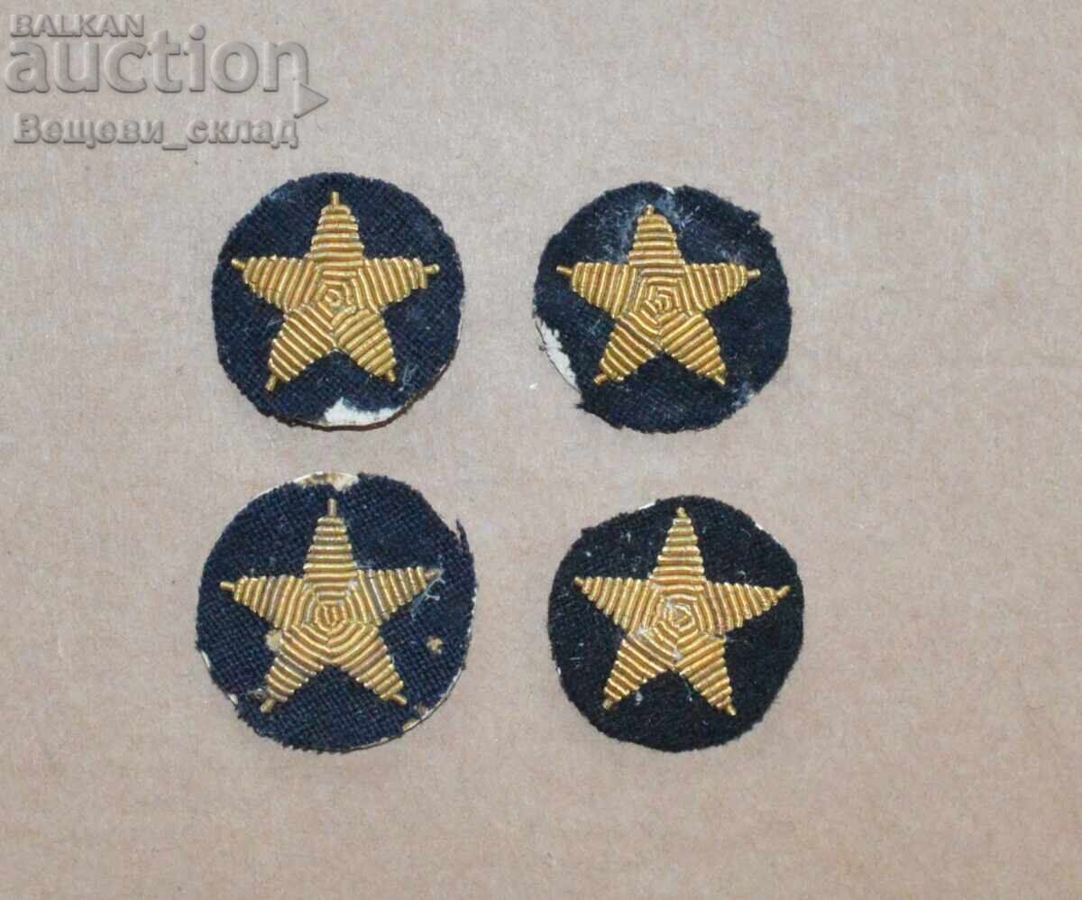 Звезди за ръкави на парадна адмиралска униформа Звезди за ръкави на парадна адмиралска униформа