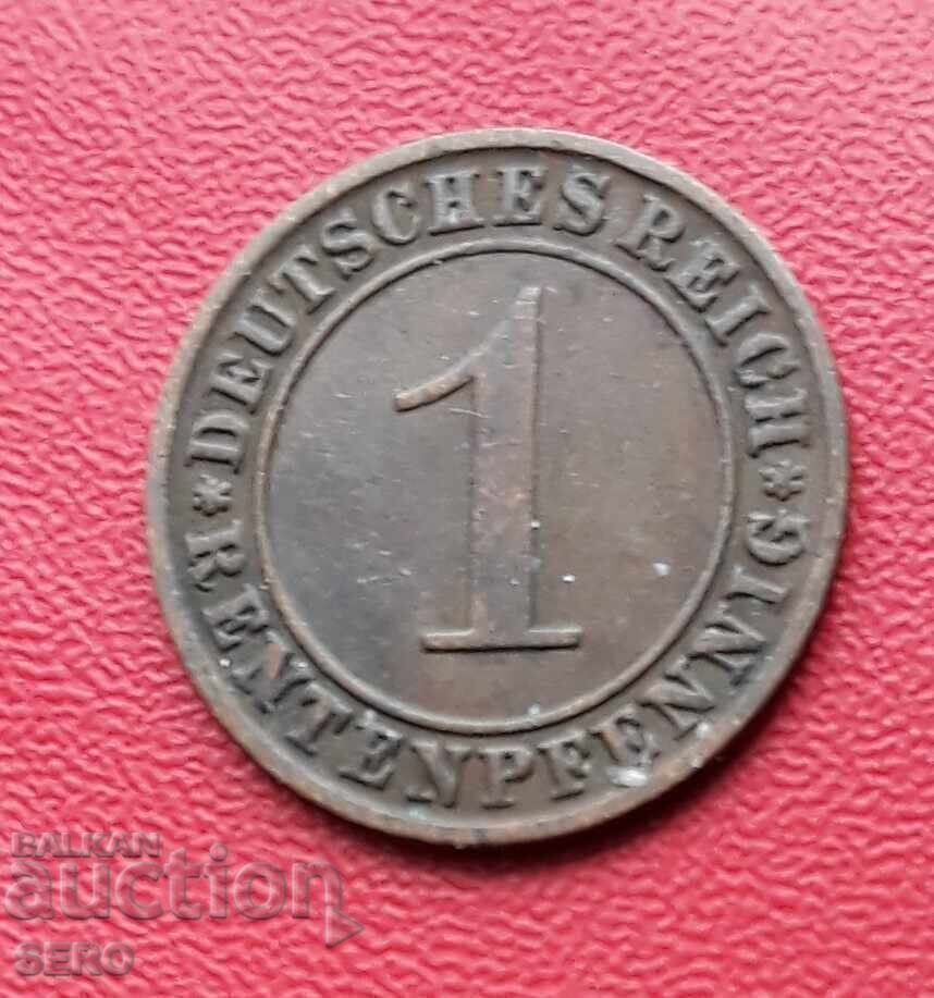 Germania-1 pfennig 1923 A-Berlin-an rar cu preț € 0.77 | 1.51 BGN