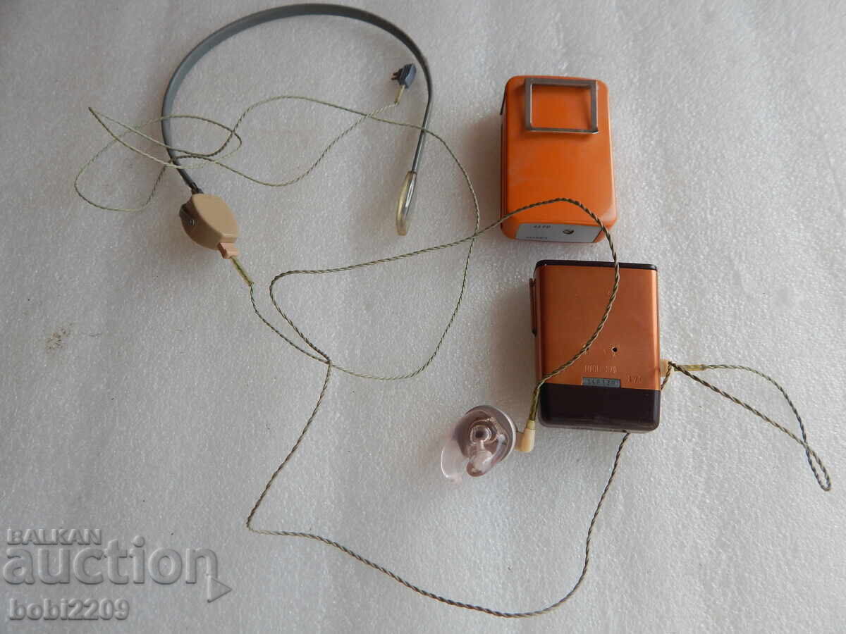 Two hearing aids and accessories for them with price € 6.30 | 12.32 BGN Two hearing aids and accessories for them with price € 6.30 | 12.32 BGN