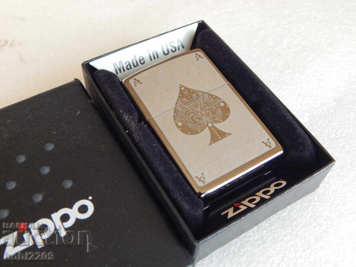 Αναπτήρας ASO ZIΠPO ZIPPO USA 28323 ACE Filigree με τιμή € 23.01 | 45.00 BGN Αναπτήρας ASO ZIΠPO ZIPPO USA 28323 ACE Filigree με τιμή € 23.01 | 45.00 BGN