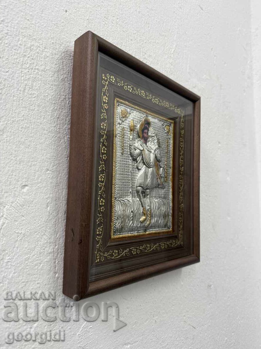 Χειροποίητη εικόνα - Άγιος Χριστόφορος. №7759 - 5