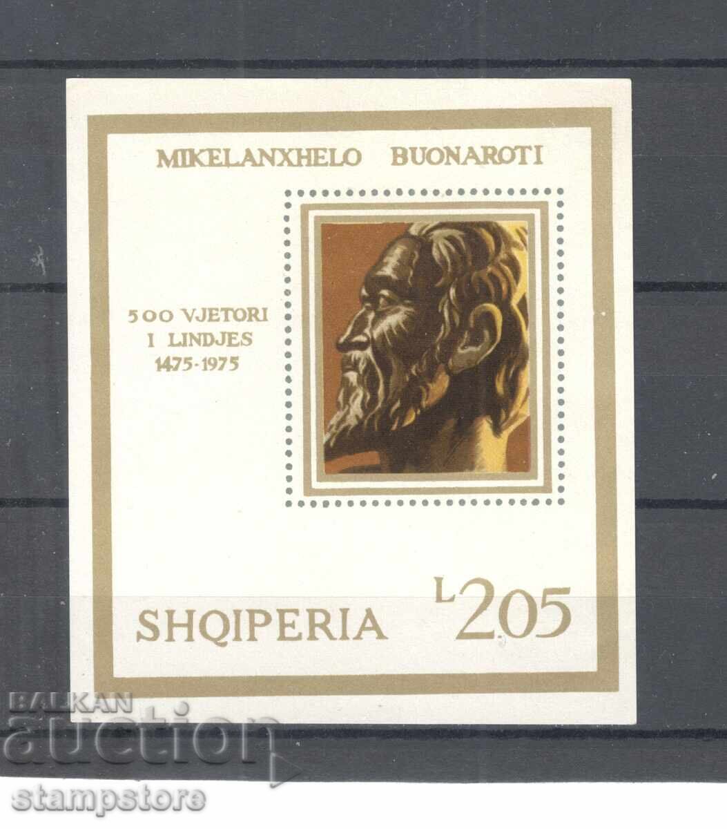 Albania - 500 g de la nașterea lui Michelangelo